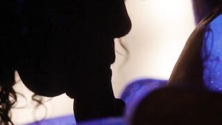 Erotic Bondage Blindfold Session with Black Bombshell Tahlia lane