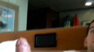 Mature Men Share Big Dick With Amateur Twink in Threesome