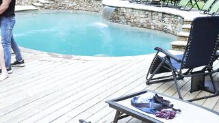 Boypunch.Com Barebacks Pool-Side Hunk Twink With Big Dick And Hot Body
