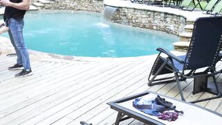 Boypunch.Com Barebacks Pool-Side Hunk Twink With Big Dick And Hot Body