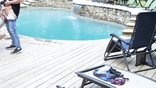 Boypunch.Com Barebacks Pool-Side Hunk Twink With Big Dick And Hot Body