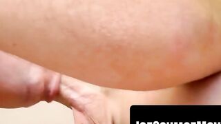 Hairy Dude's Precum Sloppy Blowjob - Old Man Fucks Young Twink