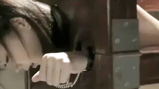 Hot Japanese Milf Fetish - Wooden Chair Bondage & Multiple Orgasms