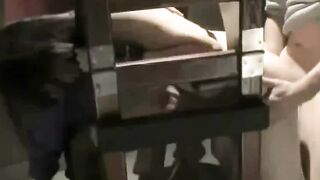 Hot Japanese Milf Fetish - Wooden Chair Bondage & Multiple Orgasms
