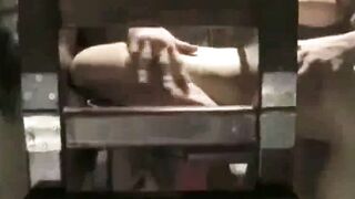 Hot Japanese Milf Fetish - Wooden Chair Bondage & Multiple Orgasms