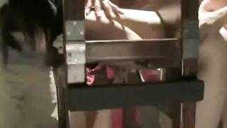 Hot Japanese Milf Fetish - Wooden Chair Bondage & Multiple Orgasms