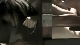 Hot Japanese Milf Fetish - Wooden Chair Bondage & Multiple Orgasms