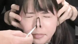 Japanese college girl Faceslapping Submission with Facial cumshot