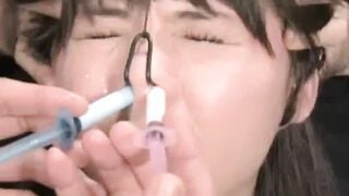 Japanese college girl Faceslapping Submission with Facial cumshot