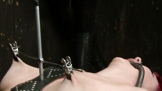 Redheaded Lesbians Unleash Extreme Pleasure with Sex Machines