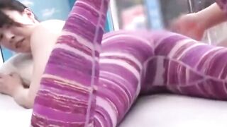 Stretch Handjob with Blow Job in Japan - HOT Amateur Action