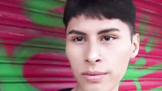 Piercinged Twinks Hot Glued Face - Latinos Fucked Raw in Threesome