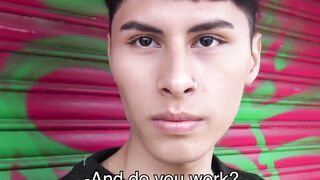 Piercinged Twinks Hot Glued Face - Latinos Fucked Raw in Threesome