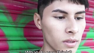 Piercinged Twinks Hot Glued Face - Latinos Fucked Raw in Threesome