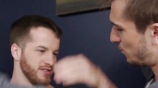 Corporate Studs Risk It All For A Raw Office Fuck