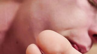 Foot Fetish - Hot Couple Sucking And Fucking Each Other's Feet In POV Style