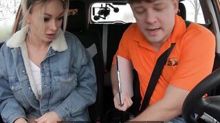 Bad Driver - Sexual Road Rage! Driving Lessons Gone Wild With Pornstar Karina Kingsley