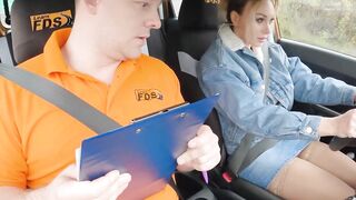 Bad Driver - Sexual Road Rage! Driving Lessons Gone Wild With Pornstar Karina Kingsley