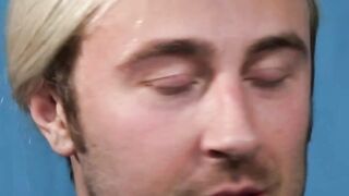 Threesome Fever - Two MILFs Share A Young Guy's Hard Dick And Facial