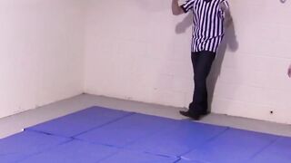 Hardcore Wrestling Action - Naked Brawl Between Hunks
