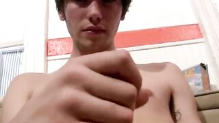 Straight Guy Dabbles In Gay For A Day - Toy Play And Load-Dump