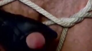 Painful Pleasure - Dominatrix Torments Submissive Guy's Ass