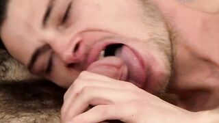 Anal Ass-Fucking Action with Hunky Stud Lincon Gate & Muscular Guy Tony Parker