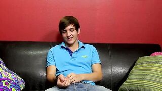 Twinks-ColbyKlein's DILDO JOY RIDE! Solo Masturbation & Cumshot