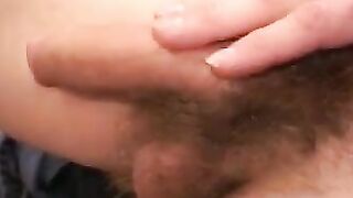Beard-Stroker's Amateur Jerk Off Session - Hot Load of Sperm