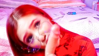 Redhead Vixen's Naughty Bedroom Adventure