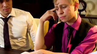 Blonde Hunk Danial Houseman Fucks His Buddy's Ass Hard And Deep In Raw Sex
