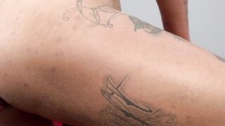 Latino Trans Babe ImolaCastro's Ass-Play & Jizzy Facial