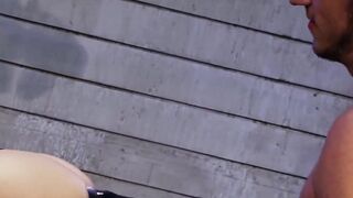 Central Fistings Anal Gaping Threesome" or "Anal-gaped Couple shares fisted Orgy with Big Dick Guy