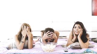 Teens Go Wild! Group-sex Party with Latinas Gina & Lilili #1