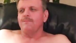 Mature Man's Intense Solo Masturbation Session
