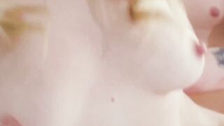 Paris-White's StepBrother Gives Her A Creampie Surprise" or "StepSister Gets Filled With Brother's Seed