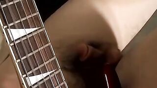 Straight-Guys Jerking Off While Playing Guitar - Old Man's Secret