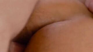 Mature Lover Fucks & Sucking Teenage Step-Daughter's Big Natural Boobs