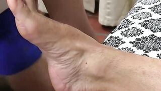 Foot Worship - Perfect Toes of Joey Mills Adored by Foot Fetish Lovers