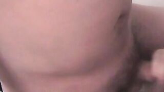 Three Way Blowfest - Busty Brunette Babes Share Two Hunk's Big Dicks