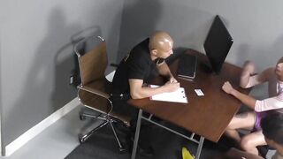 Boypunch.Com : Office-Duty Cop Fucks Two Twinks In A Threesome