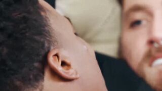 Beard-Fetish Slutty Blonde Gives Deepthroat & Ass Worship To Hunk With Big Dick - POV