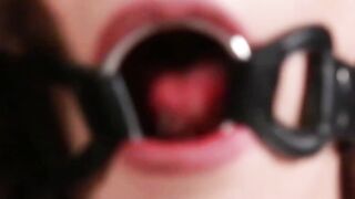 She-Males Bounce & Feast On Thick Dildo Solo - Erotic Mature Transgender