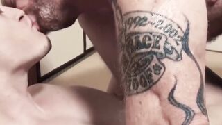 3way Thug Fingers Twinks Ass - Older Man Shares barely legal Guys With His Buddy
