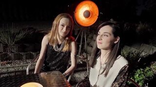 Lesbians Share Their Girlfriend For A Threesome With Big Dick