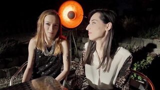 Lesbians Share Their Girlfriend For A Threesome With Big Dick