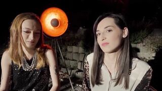 Lesbians Share Their Girlfriend For A Threesome With Big Dick