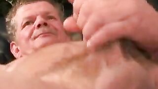 Muscle Plumper's Slow Motion Jerk-Off Session