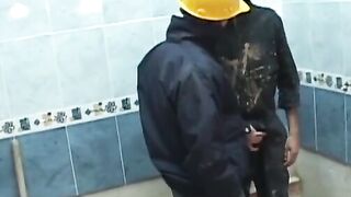 Twink Construction Workers Fucked Hard In The Ass" or "Hardcore Anal Sex Between Twunks - Raw Dogging It!