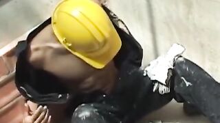 Twink Construction Workers Fucked Hard In The Ass" or "Hardcore Anal Sex Between Twunks - Raw Dogging It!
